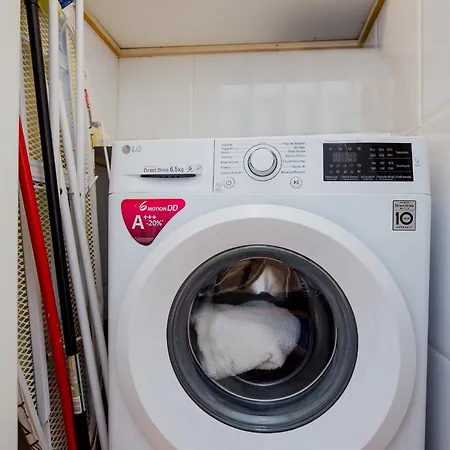 Cerca De La Playa Y Jardin Lägenhet *